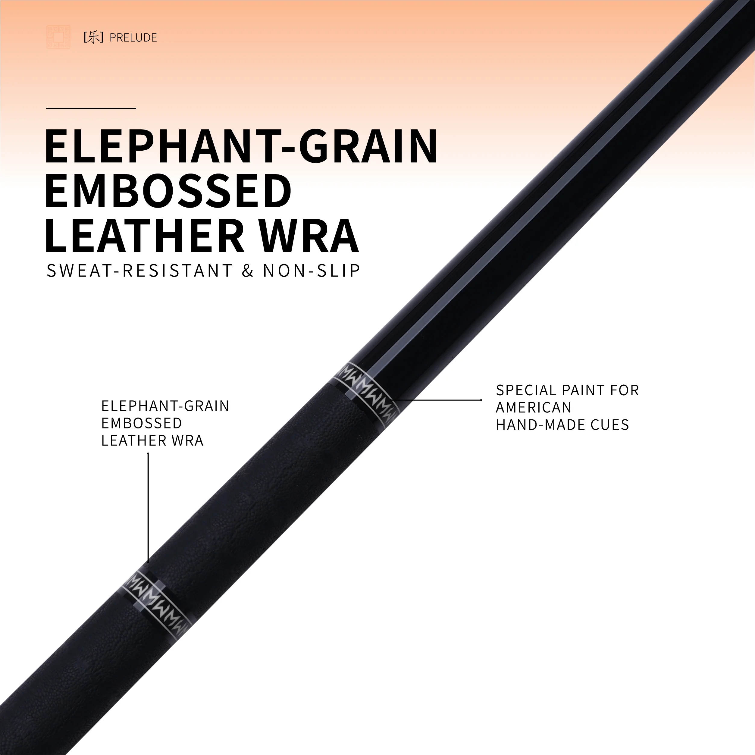 KONLLEN YG1 Pool Cue Stick 148cm JMC Tech Maple Shaft 12mm Tip Titanium Alloy Joint Anti-slip Cowhide Grip