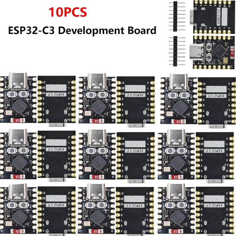 ESP32-C3  1-10PCS ESP32-C3 Development Board ESP32 SuperMini Development Board ESP32 Development Board WiFi Bluetooth For Arduin