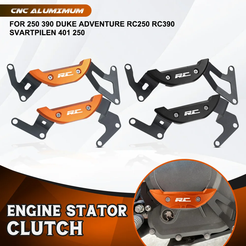 

Защита двигателя, статора, сцепления и слайдер от падений для KTM 250 390 DUKE Adventure RC250 RC390 Svartpilen 401 250