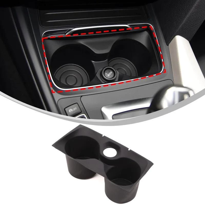 

TPE Center Console Cup Holder Protector For BMW 3 Series F35 2016-2019 Auto Interior Accessories