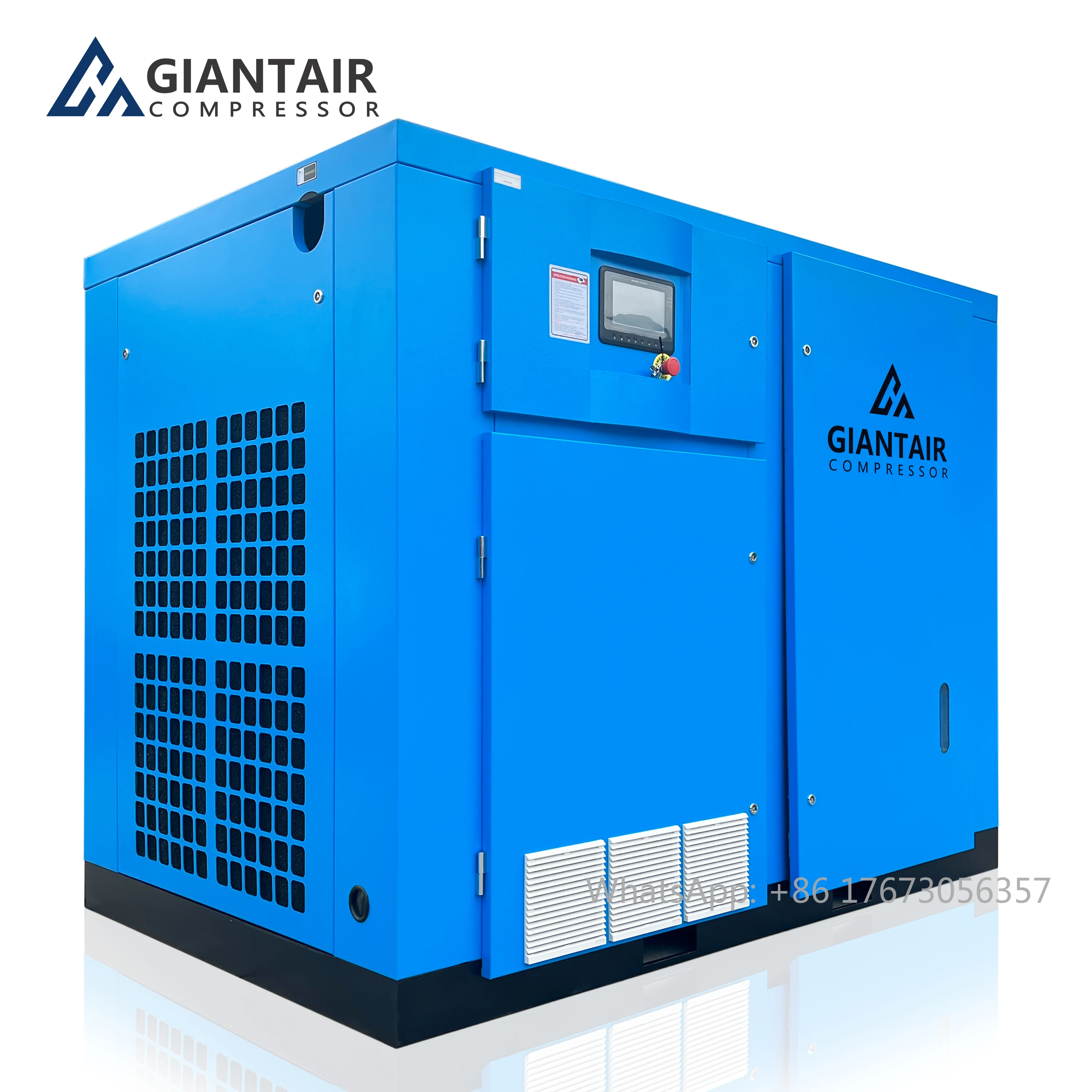 100KW 125HP Industrial Direct Drive Rotary Screw Air Compressor