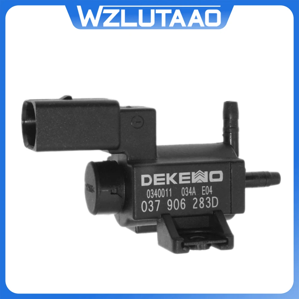 1/2 Pcs 037906283D Vacuum Solenoid Valve For Audi A3 A8 Q5 Q7 VW Phaeton Passat Beetle Golf Transporter Seat Bentley 1J0906283D