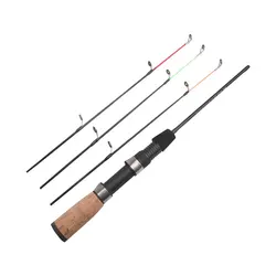 Ice Fishing Rod With 3tips Handle Mini Portable Telescopic Rod For Ice Fishing, Fishing Tackle