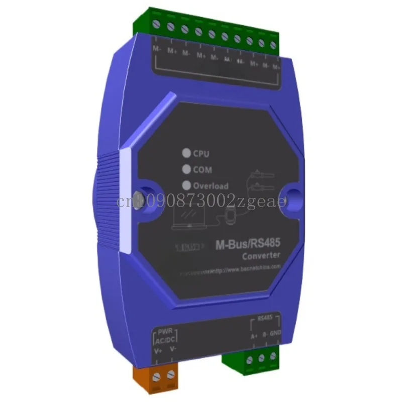 MBUS to RS485 DC/AC 24V, Concentrator