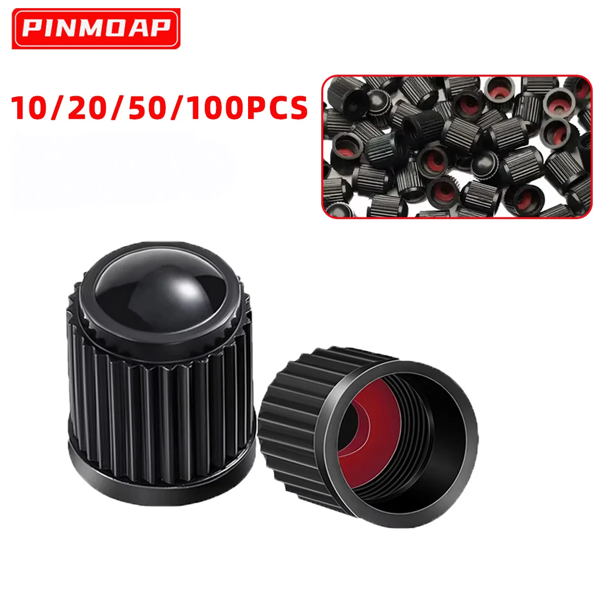10/20/50/100 PCS Reifen Ventil Staub Kappen Für Auto Luft Düse Kappe Autos Teile Zubehör Reifen zubehör Räder Reifen Teile