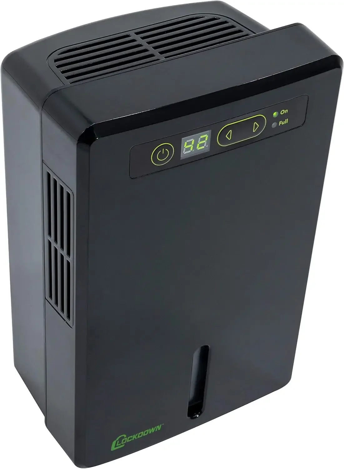 

Automatic Dehumidifier with Quiet Operation Drain Hose and Self Monitoring Controls for Humidity Control Safes and Closets