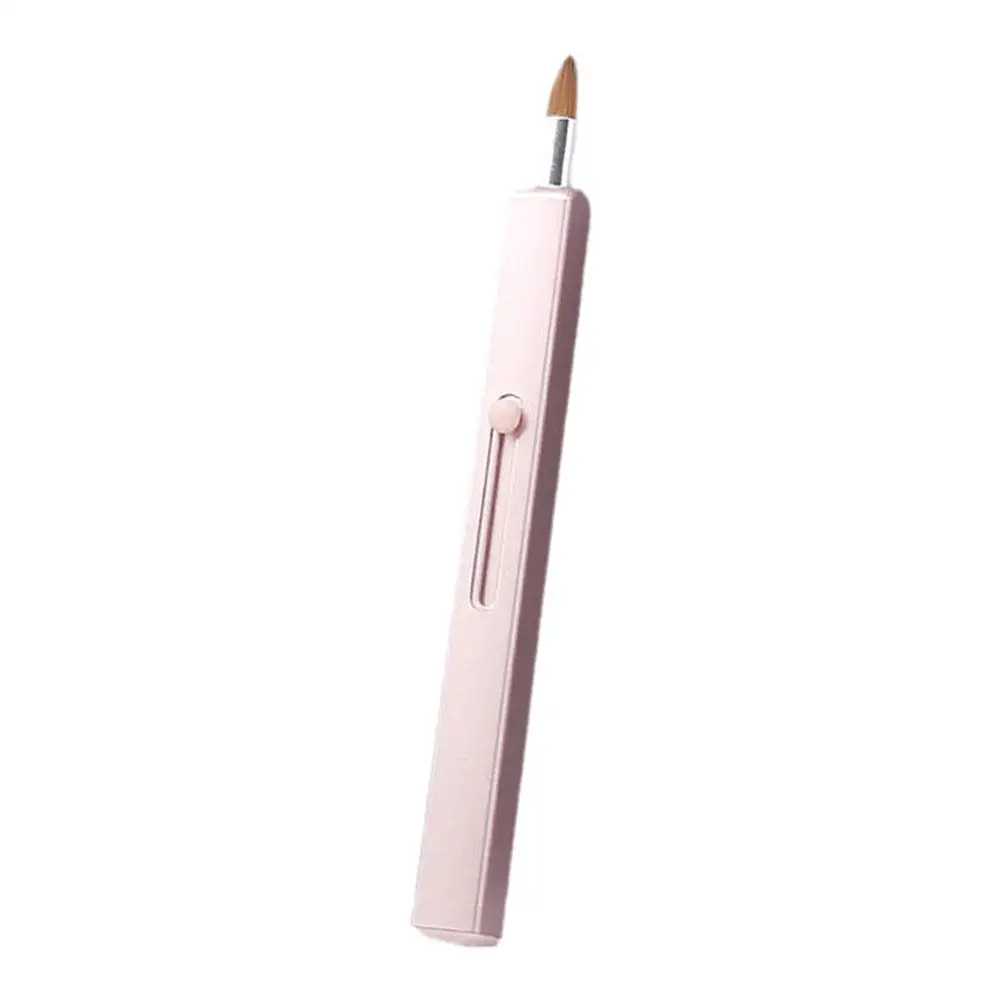 Portable Lip Brush Eyelash Makeups Brushes Lash Extension Lipstick Maquiagem Gloss With Brush Lip Cap Mascara Protect Lipgl Y5S0