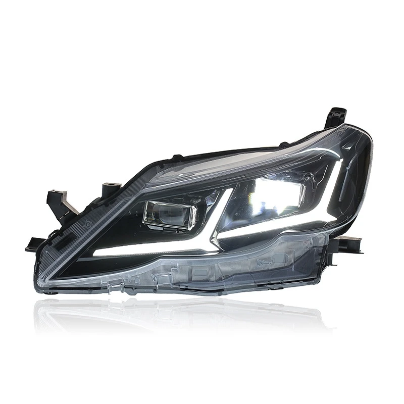 For Toyota REIZ RaiZE 2010-2012 Car Accessories Auto Headlamp Star Racing Streamer Turn Signal Lamp Headlight Assembly