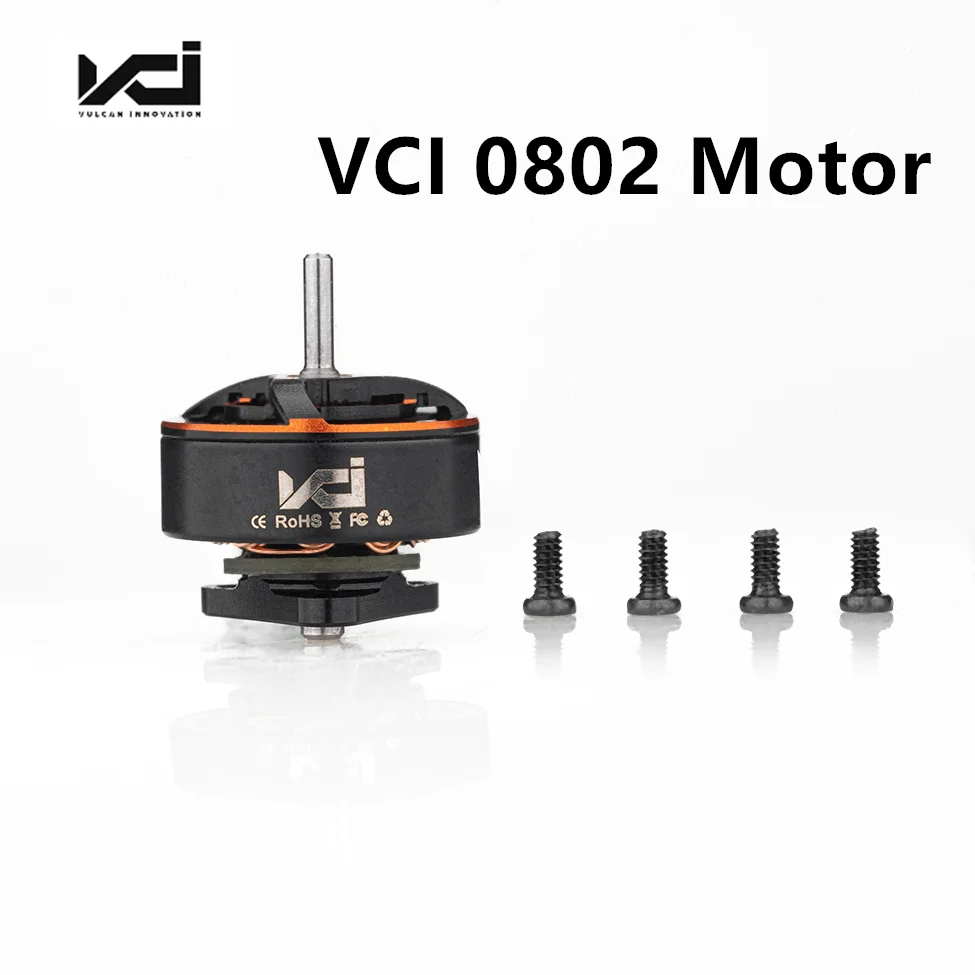 

ГОРЯЧИЕ 4 шт. VCI 0802 13500KV/22000KV/25000KV/27000KV чрезвычайно легкий обновленный микро бесщеточный двигатель для FPV дрона