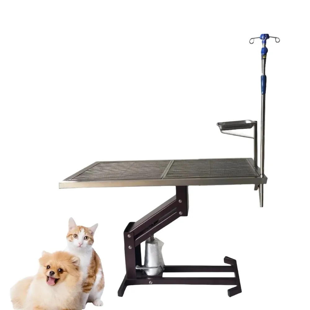 Smart F Vet Veterinary 304 Stainless Steel V Type Electric Operation Table Lifting Surgery Table