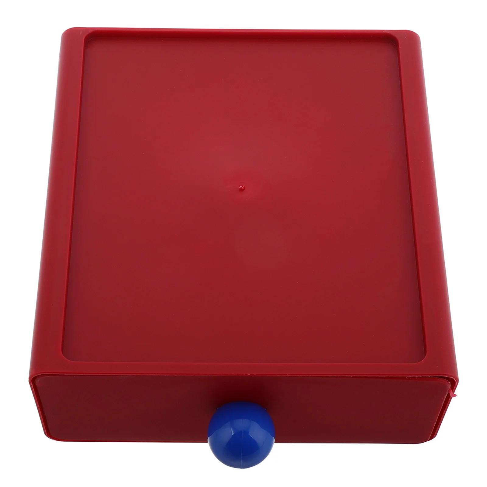 Red Desktop Organizer Box with Drawers for Office Desk Storage Stylish Multifunctional Makeup Jewelry Accessories