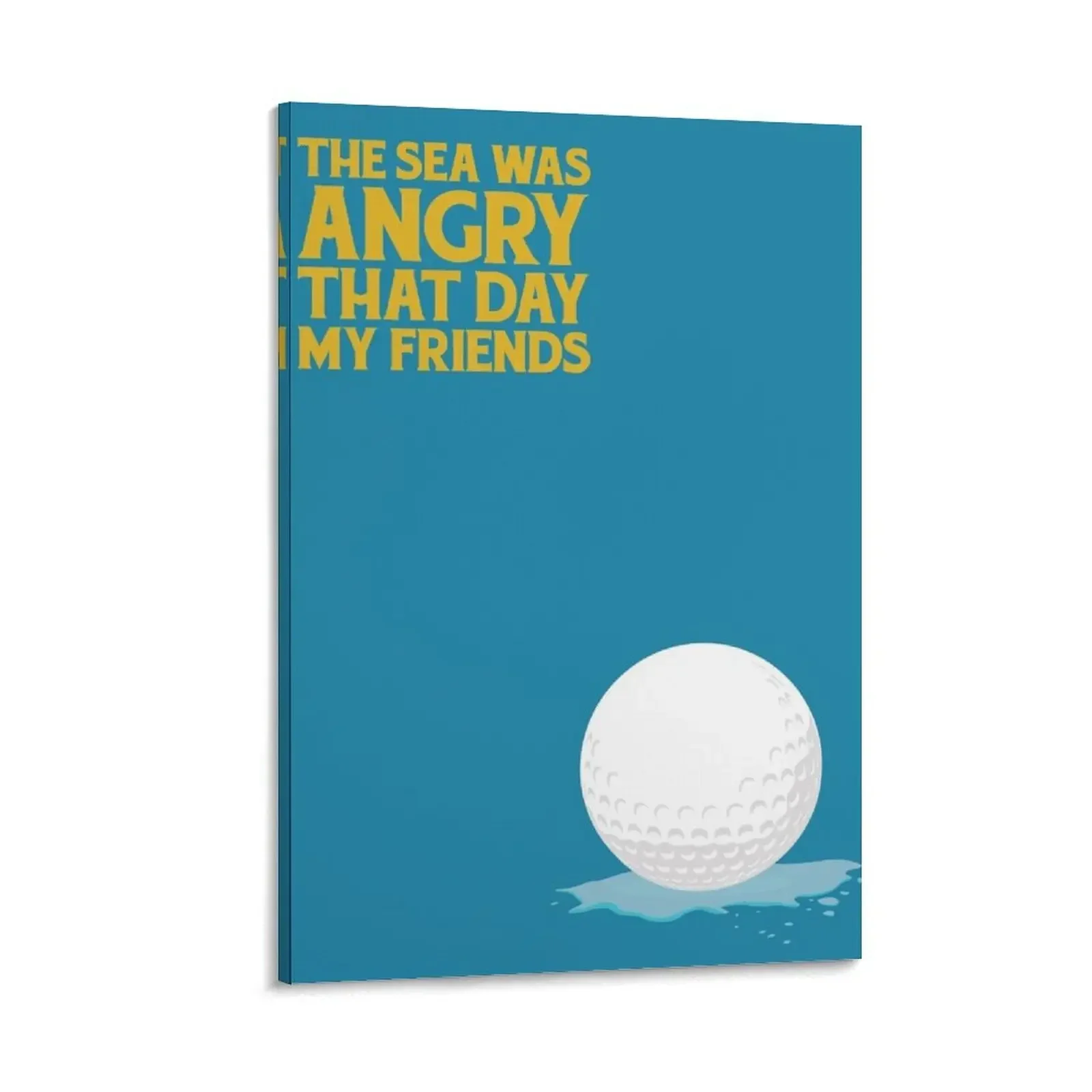 

The Sea Was Angry That Day, My Friends Canvas Painting wall decoration paintings japanese room decor Decorative picture