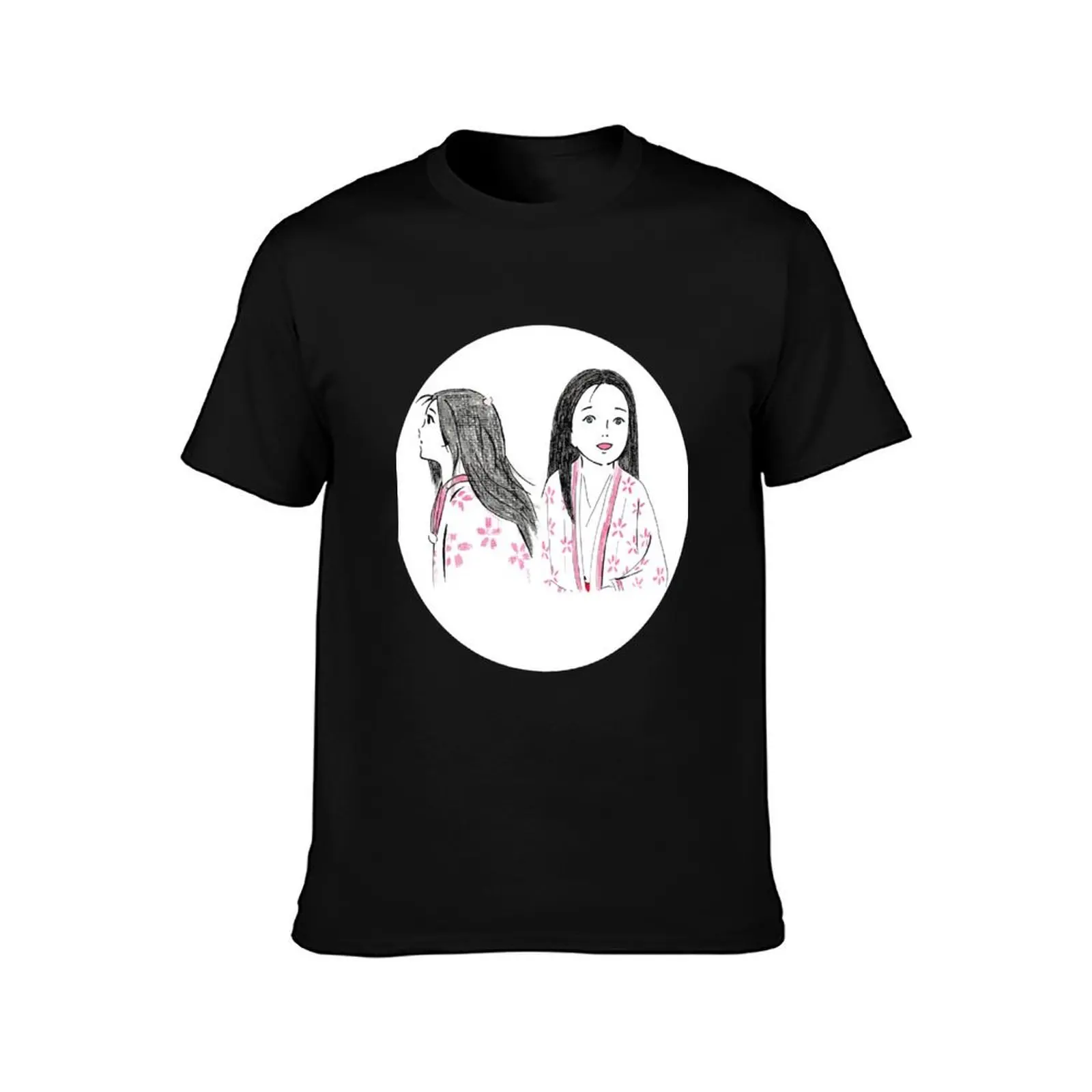 PRINCESS KAGUYA PROFILE T-Shirt man t shirt summer T-Shirt