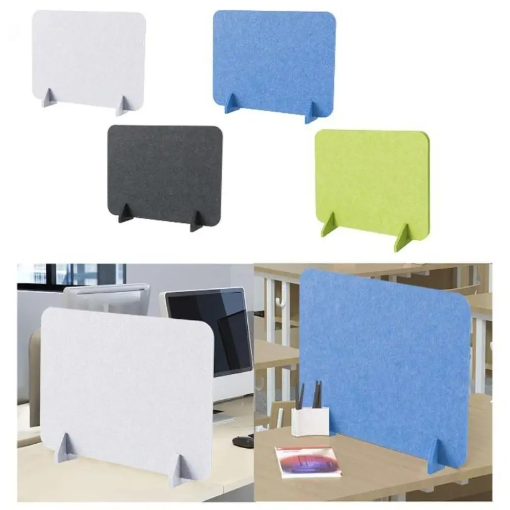 New Acoustic Student Desk Divider Felt Thickened Dining Table Isolation Board Exam Baffle for Student Desktops in Classroom