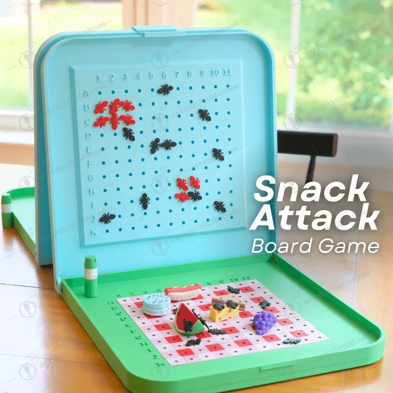 

Snack Attack Board Game, Fun Family Party Tabletop Game, Unique Creative Birthday Gift for Friends, Family & Board Game Lovers