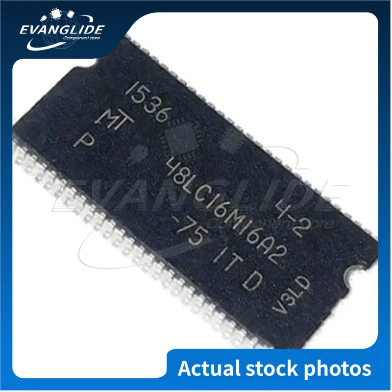 2 PCS/LOT 100%Original & New MT48LC16M16A2P-75 TSOP54 256M 133MHz SDRAM In Stock Wholesale Discount