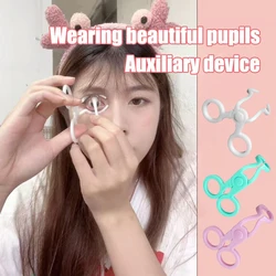 Contact Lens Wearing Assistance Wearing Beauty Tools Unfolding Eyelids Contact Lens Clips Wearing Tools And Removal Clips