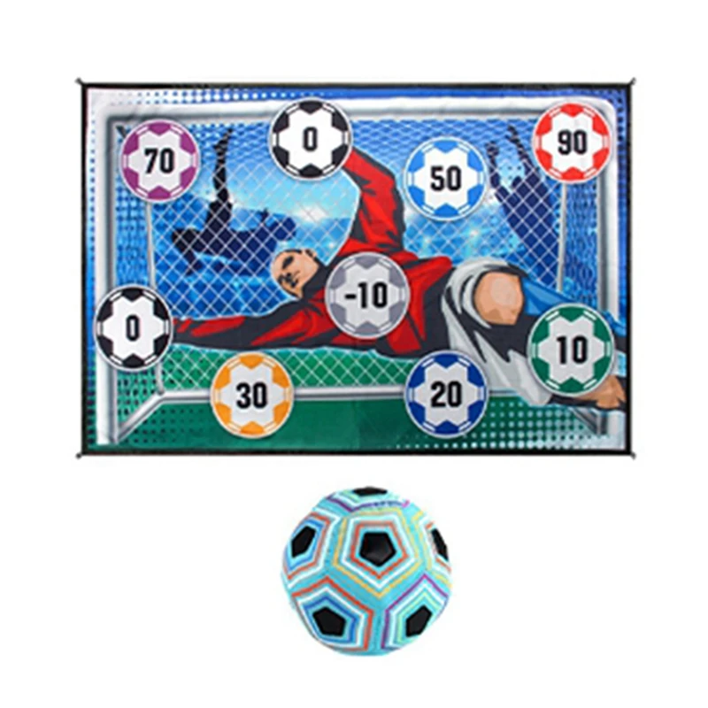 Voetbalwedstrijd Mat Set Outdoor Indoor Voetbal Speelgoed Multiplayer Competitieve Voetbalspellen Kinderen Voetbal Training Jongen Geschenken