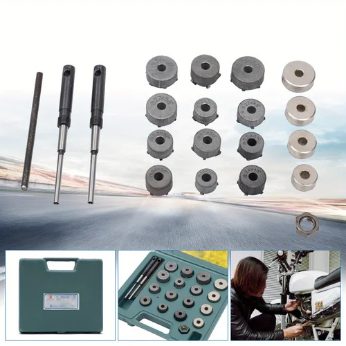 Imagen 2 del producto Juego de muela escariadora de asiento de válvula Universal, kits de herramientas de válvula cortadora de reparación