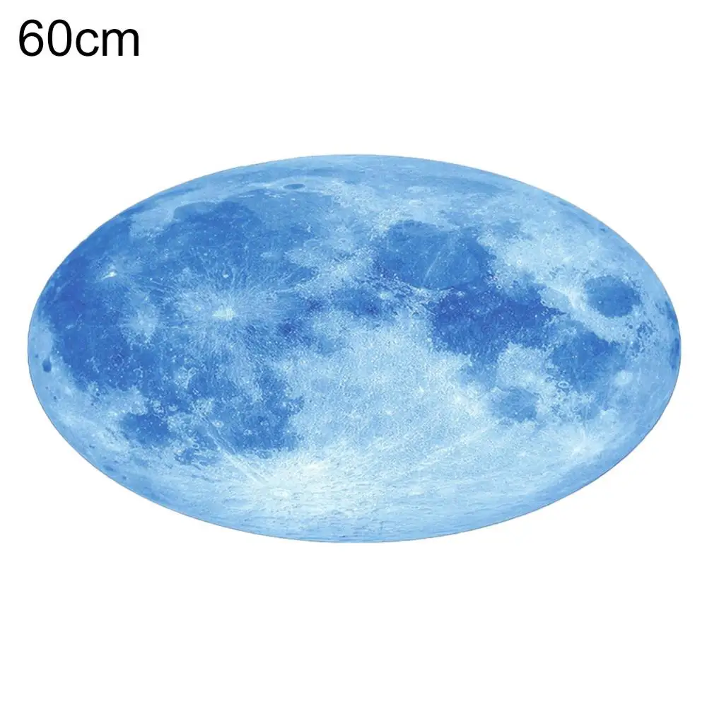 60/80/100/120/160cm Round Earth Moon MercuryPlanet 3D Print Soft Carpet Rug Floor Mat Computer Chair Mat Floor Home Room Decor