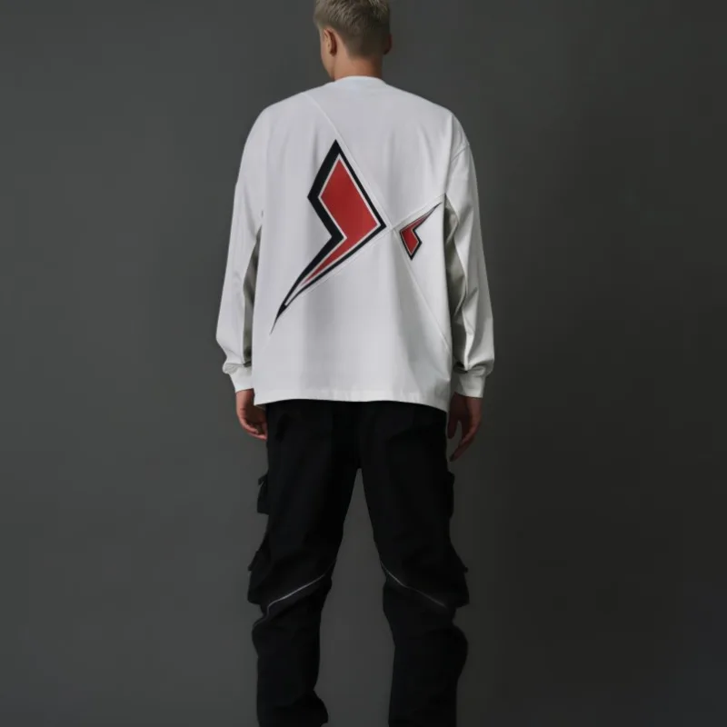 

Motorcycle Riding Long Sleeve T Shirt with 3D Print Design Quick Dry Technology for Enhanced Comfort