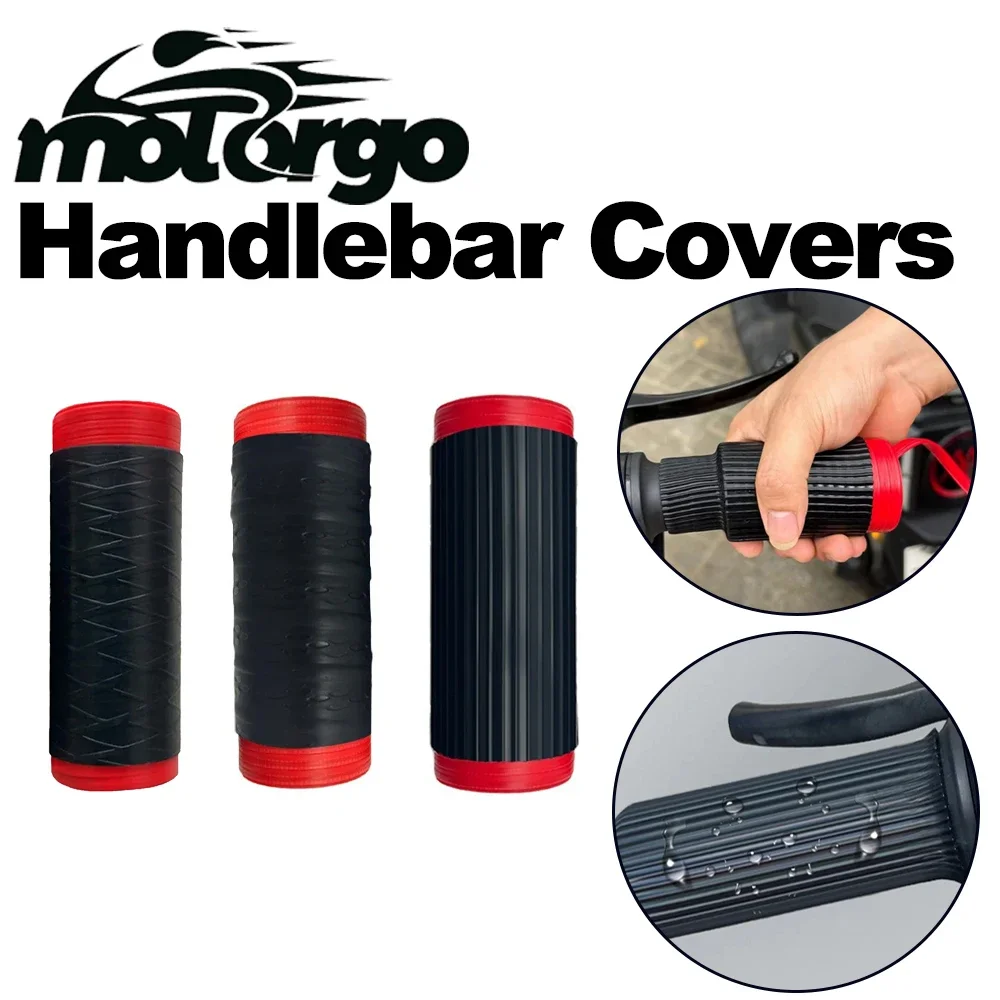 

1/2pcs Universal Motorcycle Handlebar Brake Cover Non-Slip Silicone Motor Riding Equipment Protective Cover for Enhanced Grip