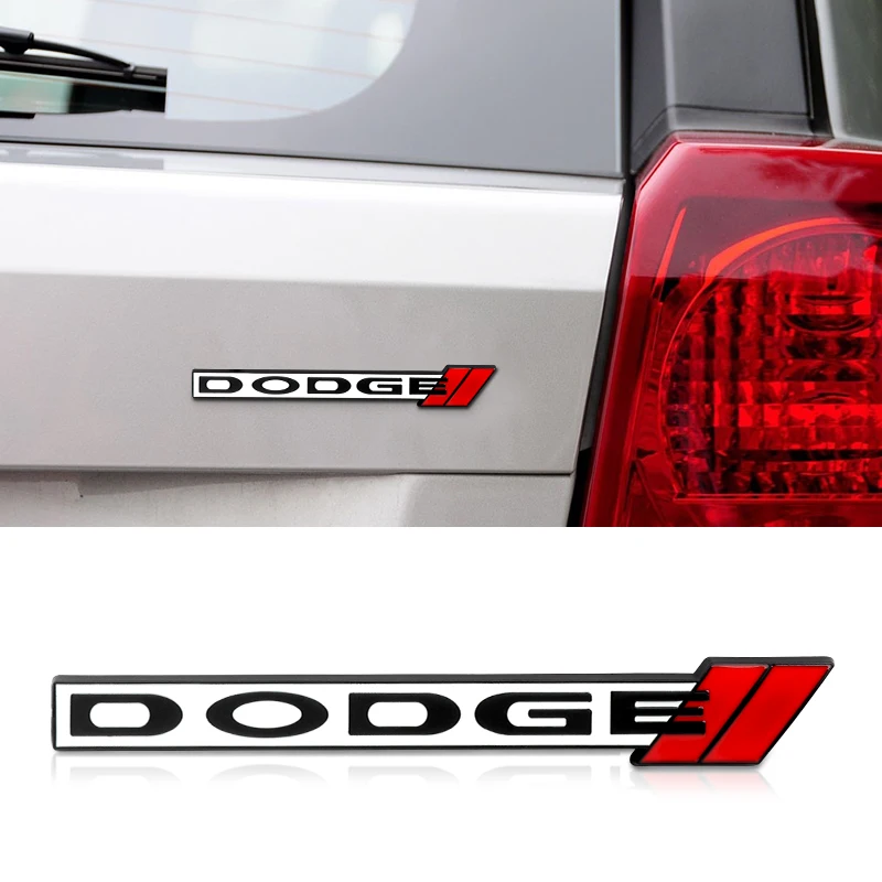 Car Front Grille Rear Trunk Emblem Sticker Accessories For Dodge Durango Caliber Journey Dakota Charger Ram 1500 Nitro Challenge - view 6
