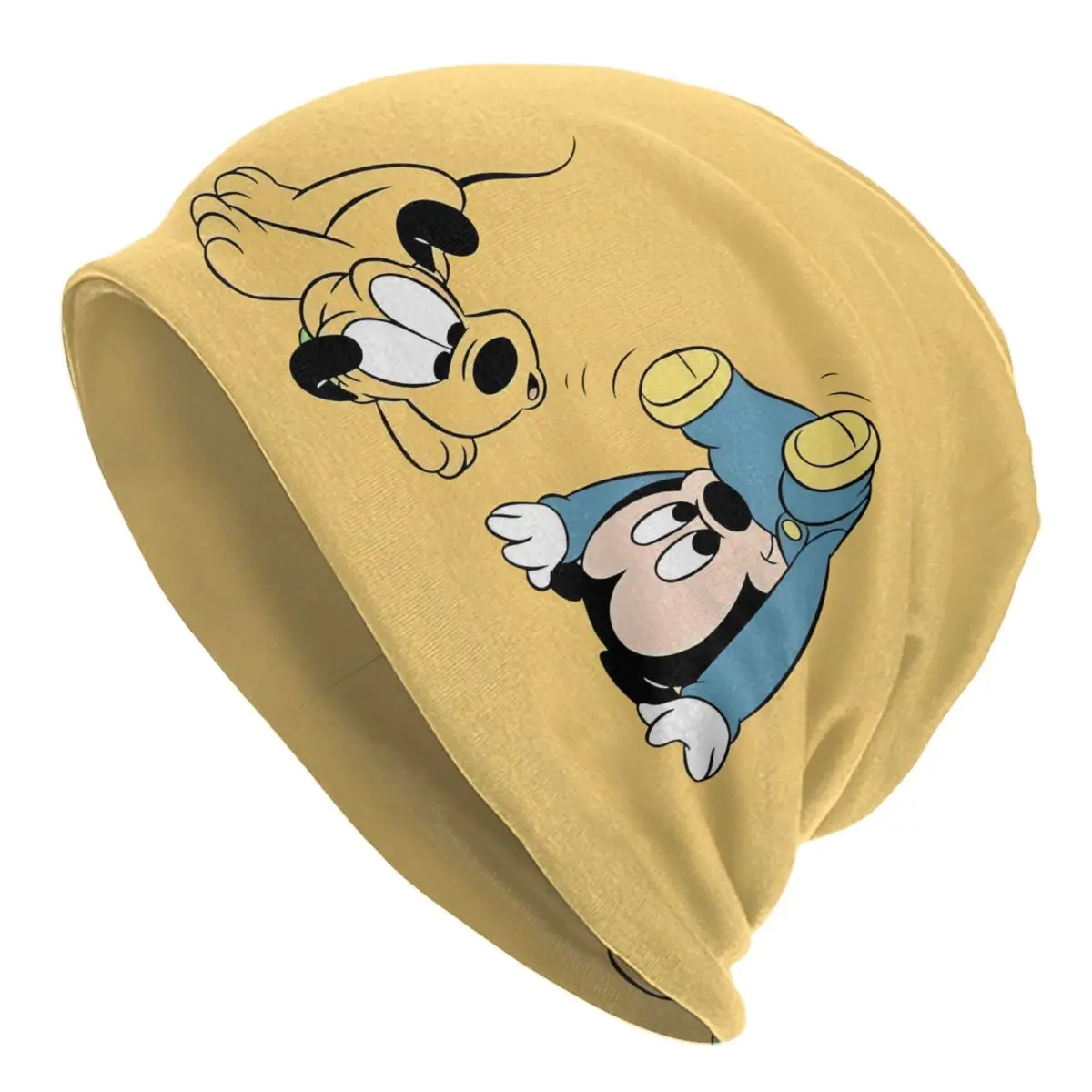 

Custom Mickey Mouse Skullies Beanies Caps Cool Winter Warm Women Men Knit Hats Adult Unisex Cartoons Bonnet Hats