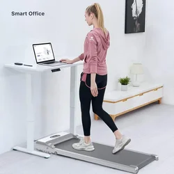 Foldable Smart Treadmill with Adaptive Speed Technology, Flat Foldable Walking Mat Home Gym