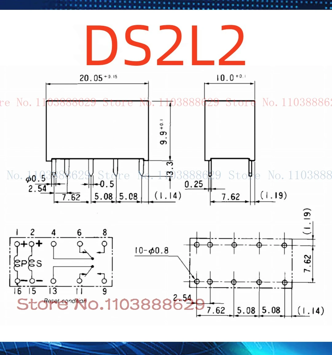 HFD2 003-M-L2-D DS2-L2-3V