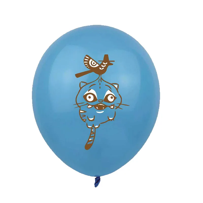 12 stücke Geburtstag Party Luftballons Dämon Dekor Banner Kuchen Topper Ballon Mädchen Kind Koreanische Kpop Anime Partei Liefert Dekoration