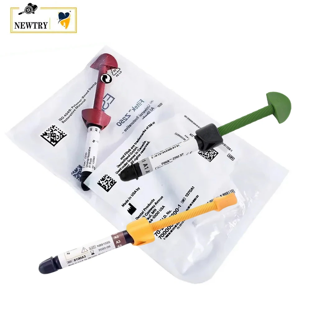 

Dental Composite Resin Valux P60 Z250 Z250XT Light Cure Nano Bonding Paste Oral Tooth Restoration Resin Caries Filling Material