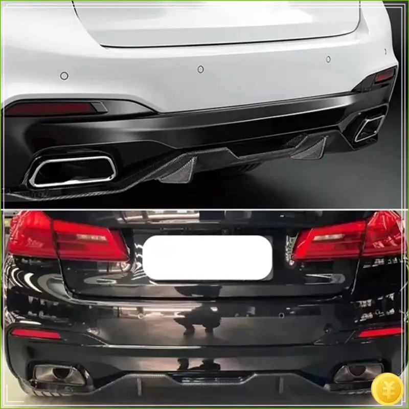 

1 Pair Exhaust Pipe Muffler Pipe For BMW 5 Series G30 G38 540 530 2018-2019 Car Rear Tail Tips Nozzle Tailpipe Replacement B