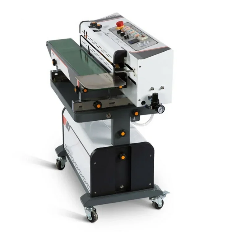 

exquisite craftsmanship Continuous Sealer Nitrogen Gas Flushing Suction Bag Heat Packing Sealing Vacuum Machine
