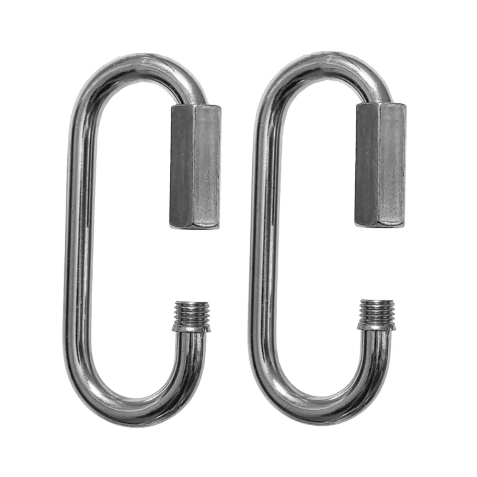 2 Pieces Rope Connector Screw Lock Clip for Traveling Backyard Outdoor
