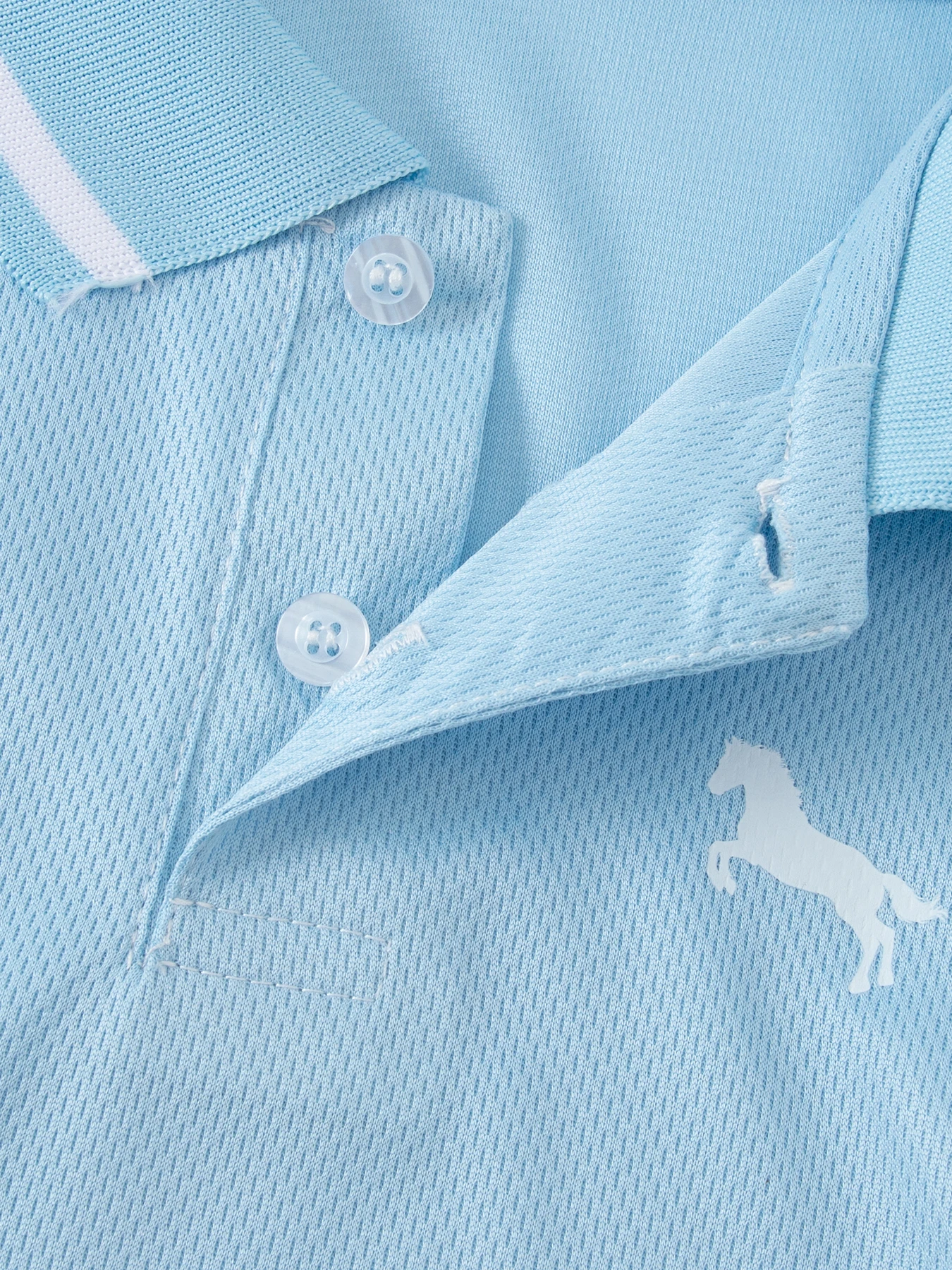 3-teiliges Set aus frischen Sommer-Poloshirts für Jungen und Mädchen, vielseitig und attraktiv, kurzärmeliges Revers-T-Shirt – Detail 18