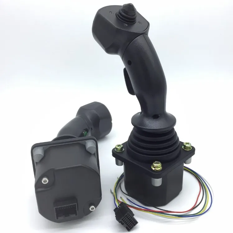 Factory Direct Sales 60A Engineering Joystick 4-Axis Control Lever Engineering Machinery Forklift Driving Industrial Robot