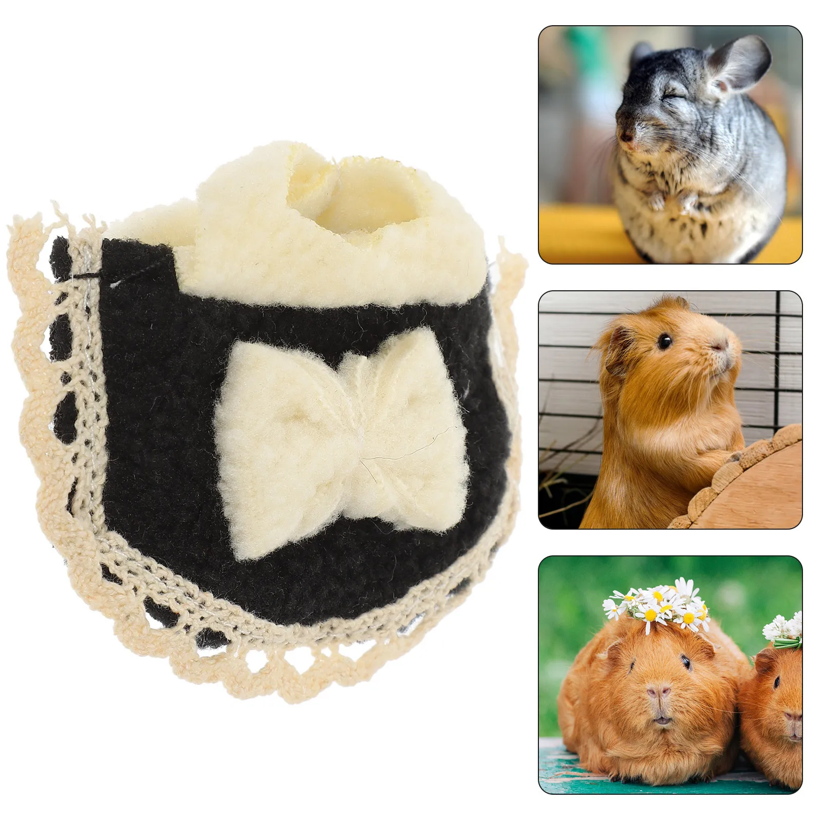 

Guinea Pig Clothes Cute Small Breathable Vest Pet Costume for Hamster Rat Rabbit Party Outdoor Exercise Wear Guinea Pig Clothes
