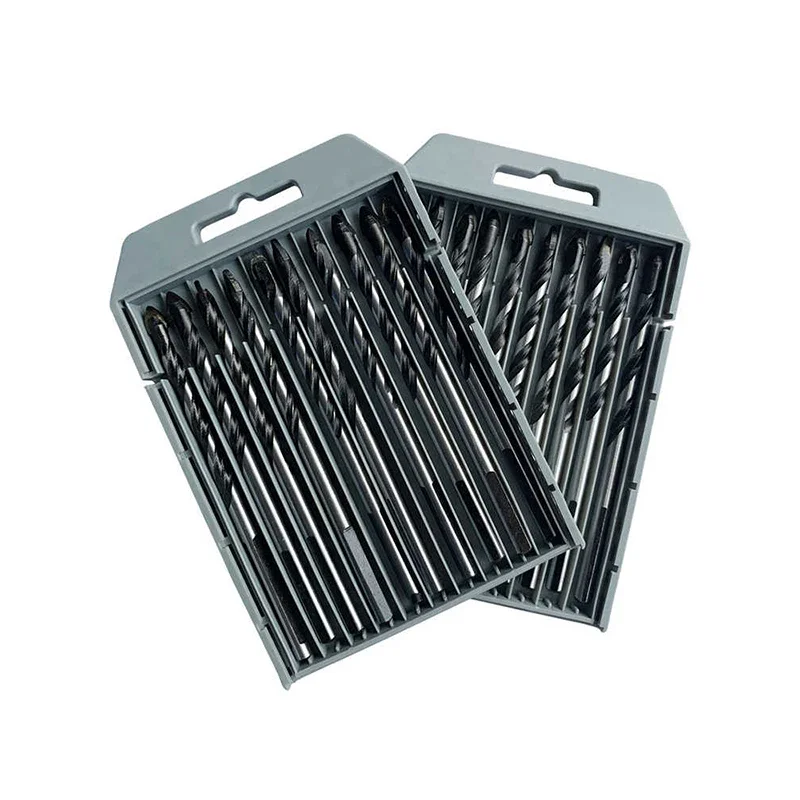 5/6/8/10/12/16mm Multi - Size Carbide Triangular Drill Bits For Glass Metal Tile Bit Ceramic Concrete Brick Efficient Drilling