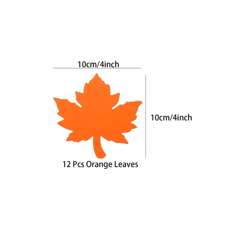 60 بطاقة شكر فارغة تتميز بنمط أوراق القيقب وورق الخريف المميز وديكورات الحفلات K1KF