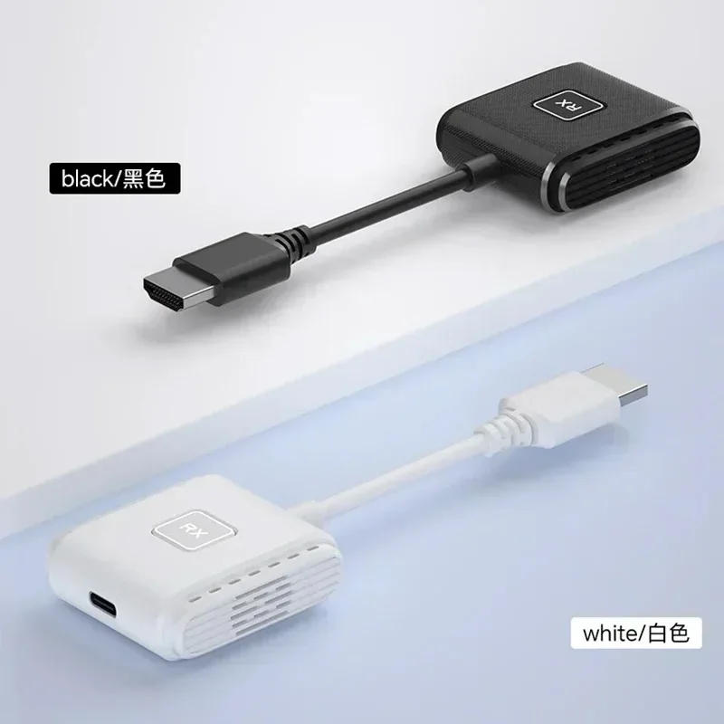 50m Type C Wireless HDMI Video Transmitter Receiver Extender USB-C TV Stick Adapter for Camera Phone Laptop PC To TV Projector