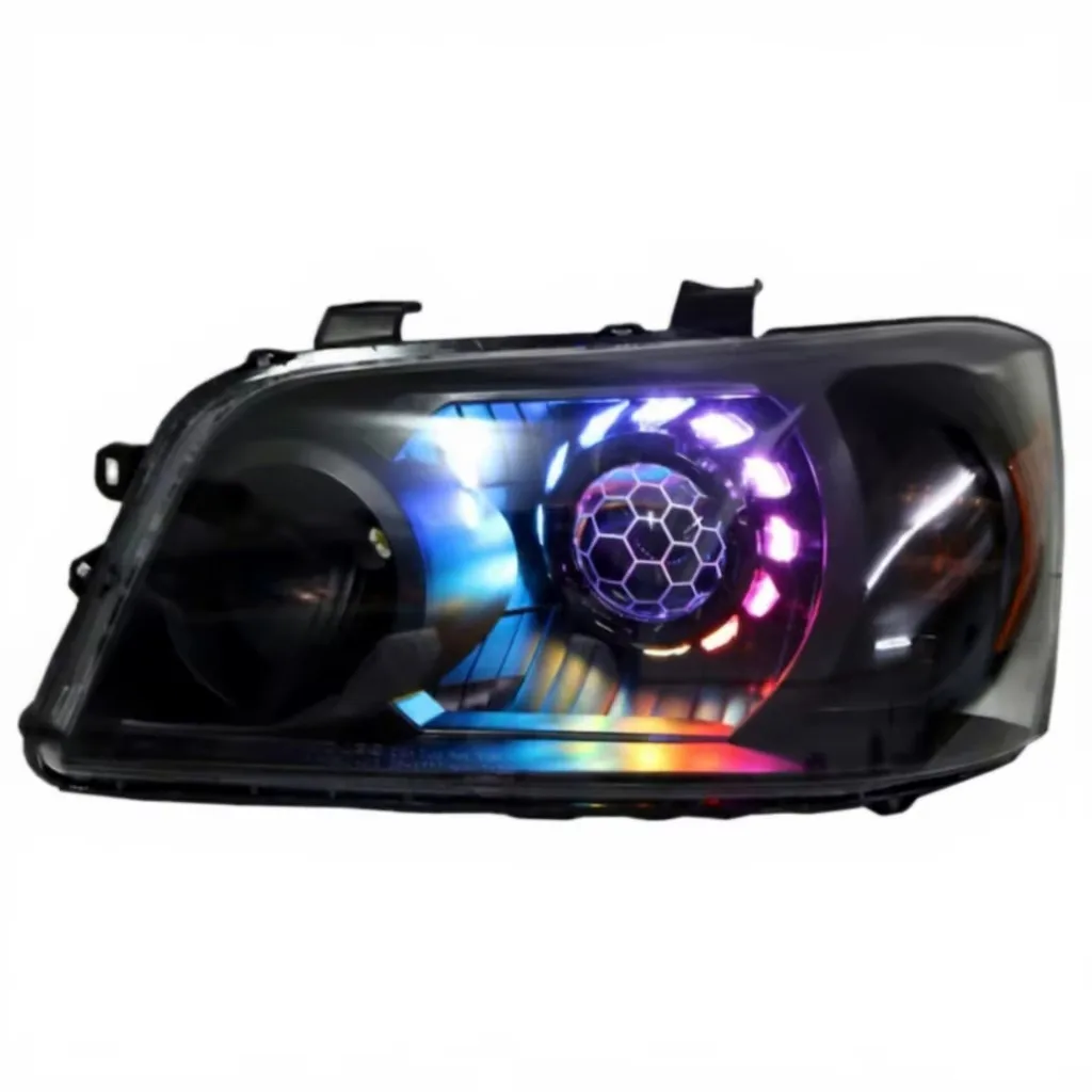For Toyota Highlander RGB Custom Front Lamps 01-07 Year