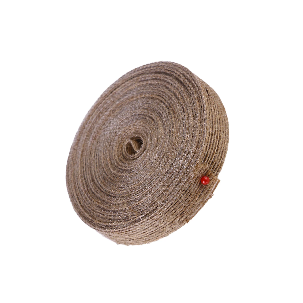 

Jute Ribbon Webbing Natural Brown Durable Decor DIY Crafts Gift Baskets Vintage Bride Embellishments Flower Vases