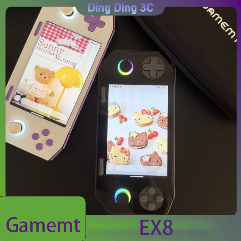 

Игровая консоль Gamemt Ex8 Android с открытым исходным кодом, 6 ГБ + 128 ГБ, 4,88 дюйма, 1620*1080 (FHD), 5000 мАч, 60 Гц, емкостный джойстик