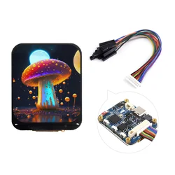 Waveshare ESP32-S3 1.69inch Display Development Board, 240MHz Dual-Core, 240×280,WiFi,Embedded with ST7789V2 Display Driver Chip