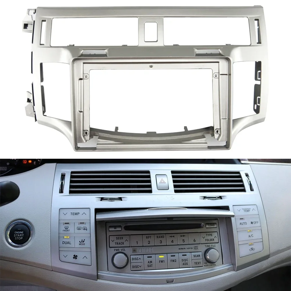 Car Stereo Radio Fascia Panel Dash Trim 9 Inch Frame High-quality For TOYOTA- For AVALON- 2006-2010 Car Accessories