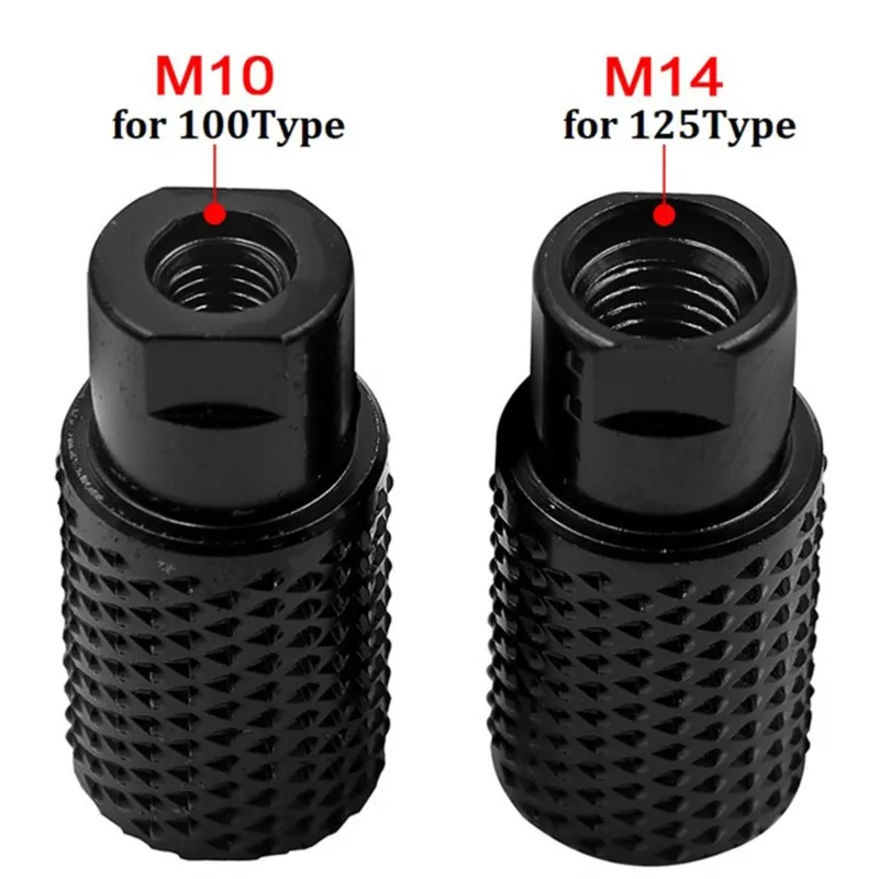 M10/M14 Meulage du Bois, Lime Carimplantée, Coupeur de Trou, Bavure d'Angle, Ponçage, Râpe à Distance, Tête de Disque, Outil Convertible