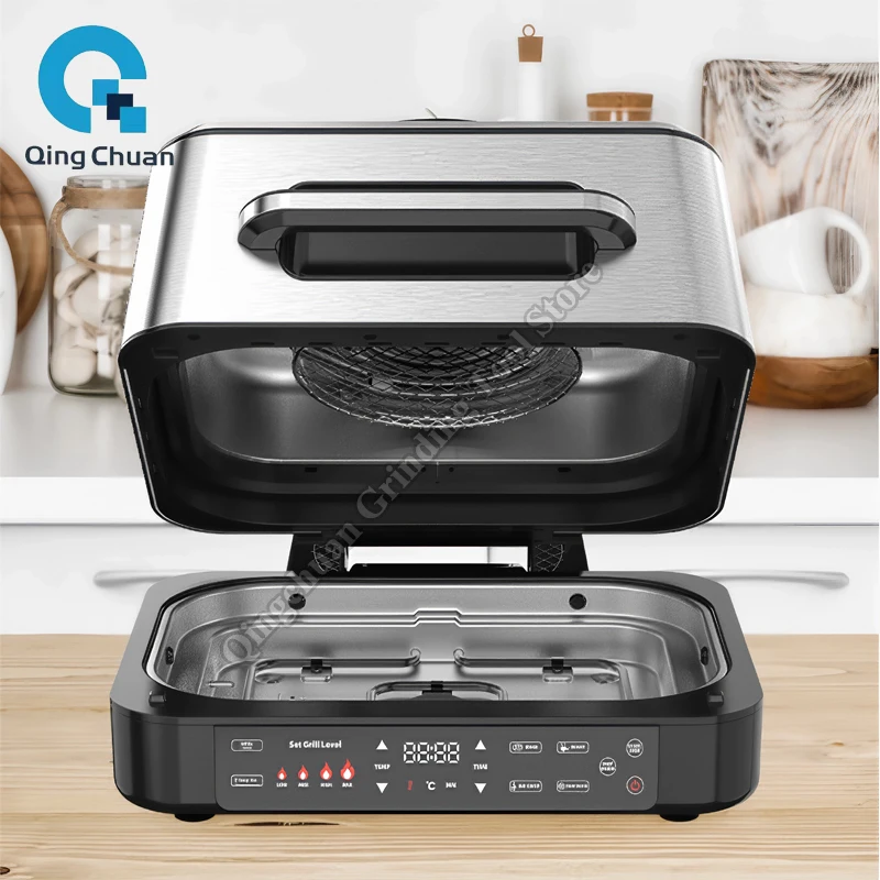 Steak Air Fryer 8L No Flip Needed Multifunctional Cooking Pot Smart Large Capacity Steak machine Electric Air Fryer view 5