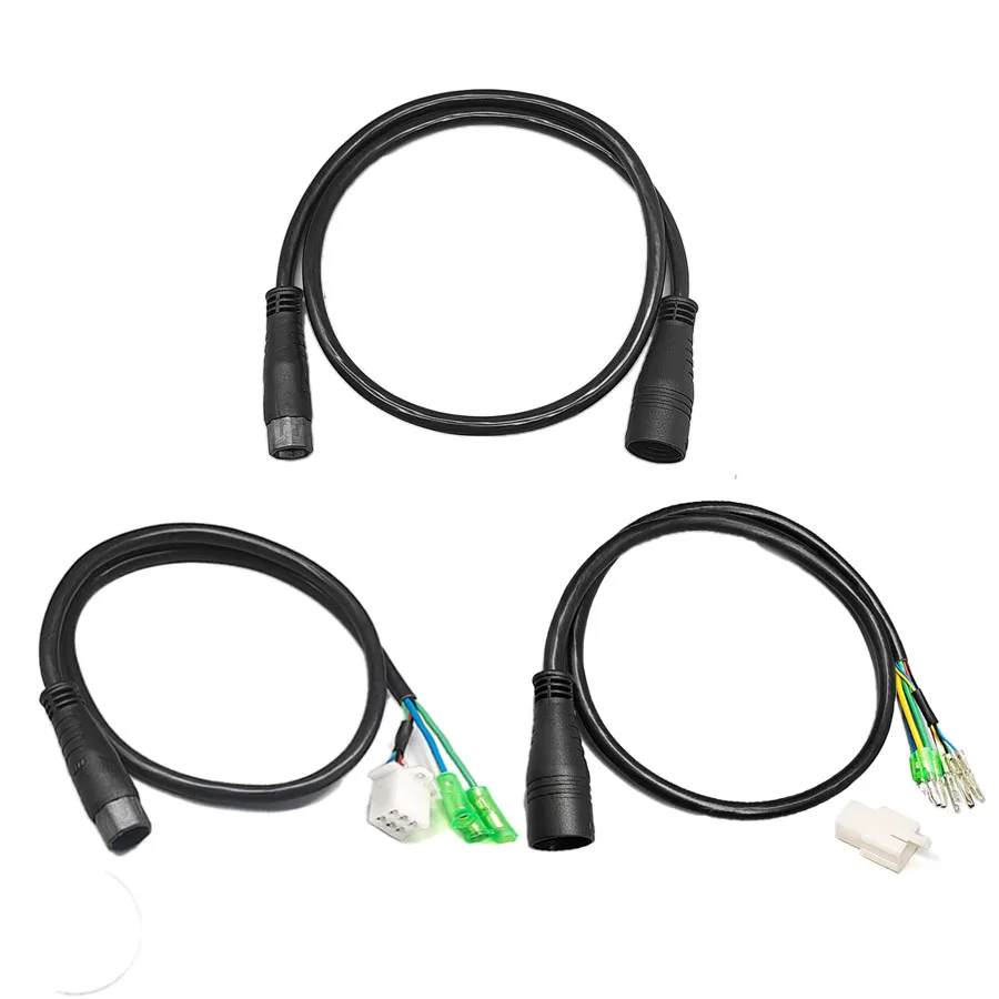 AliExpress NONE Hub Motor Extension Cable Conversion Cable Julet 9Pin 60cm  for Electric Bicycle Accessories Ebike