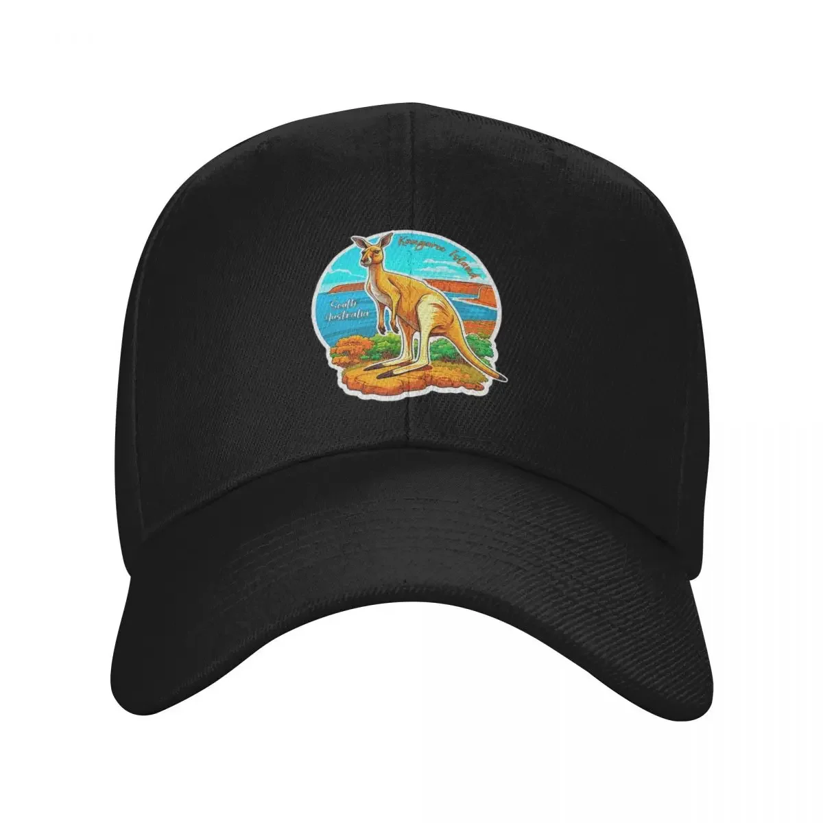 Kangaroo Island Australia Baseball Cap Rave Male hat Sports Cap Mens Caps Women's